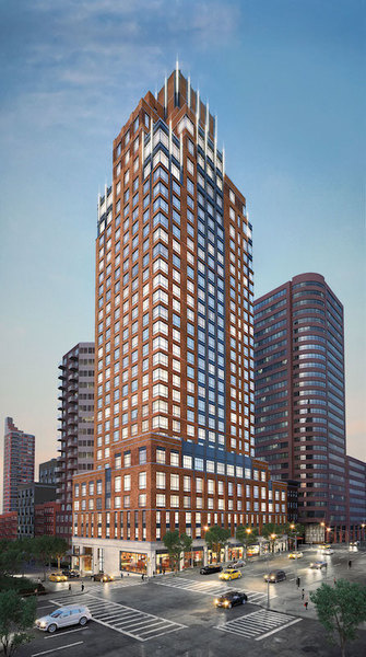 An exterior rendering of The Kent