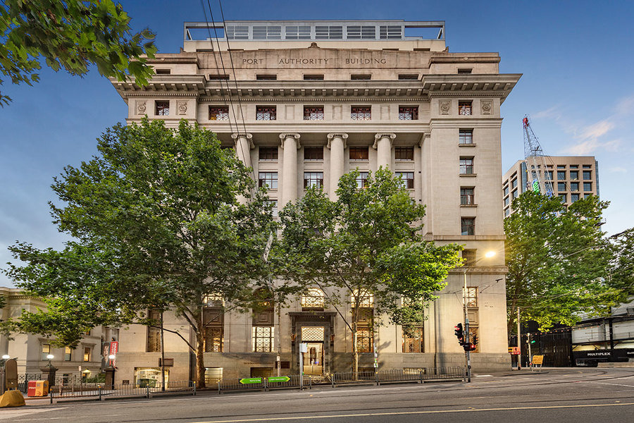 This Market Street property in a former historic warehouse in the heart of Melbourne, is priced at A$