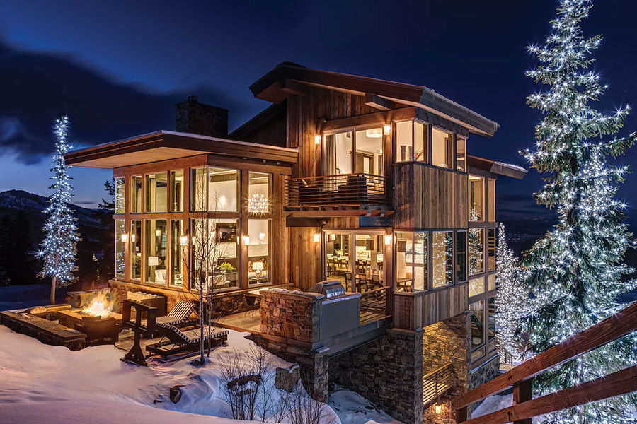 Park City, Utah: “Rustic” is out, ”Mountain Modern” is in. The few still-available Stein Eriksen Resi