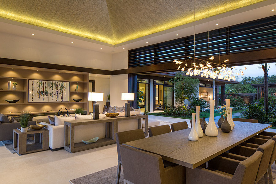 Interior de una propiedad llave en mano en Four Seasons Hualalai Resort, Hawái