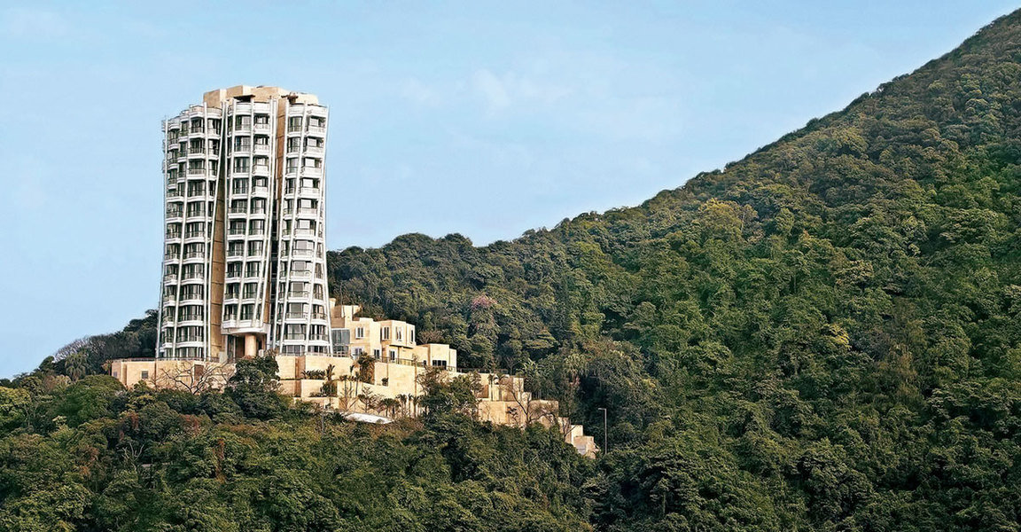 Opus, above, is a 12-story apartment tower designed by Frank Gehry with some of the most expensive ho