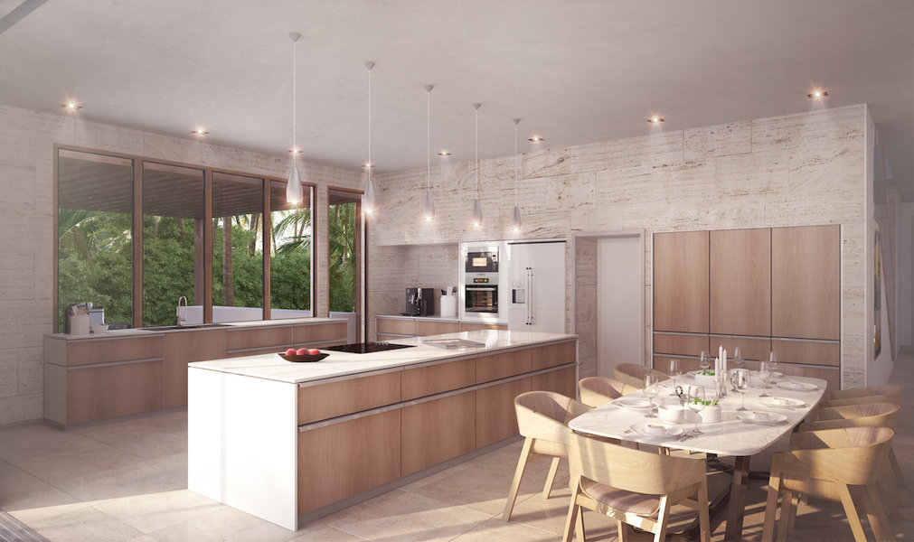Renderings of a residence at Botaniko Weston in Florida