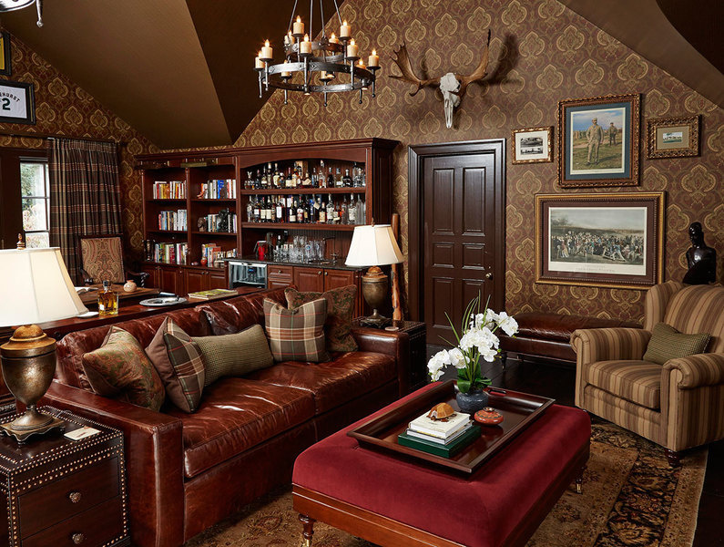 Old-world sophistication defines this design by Corey Damen Jenkins of Corey Damen Jenkins & Asso