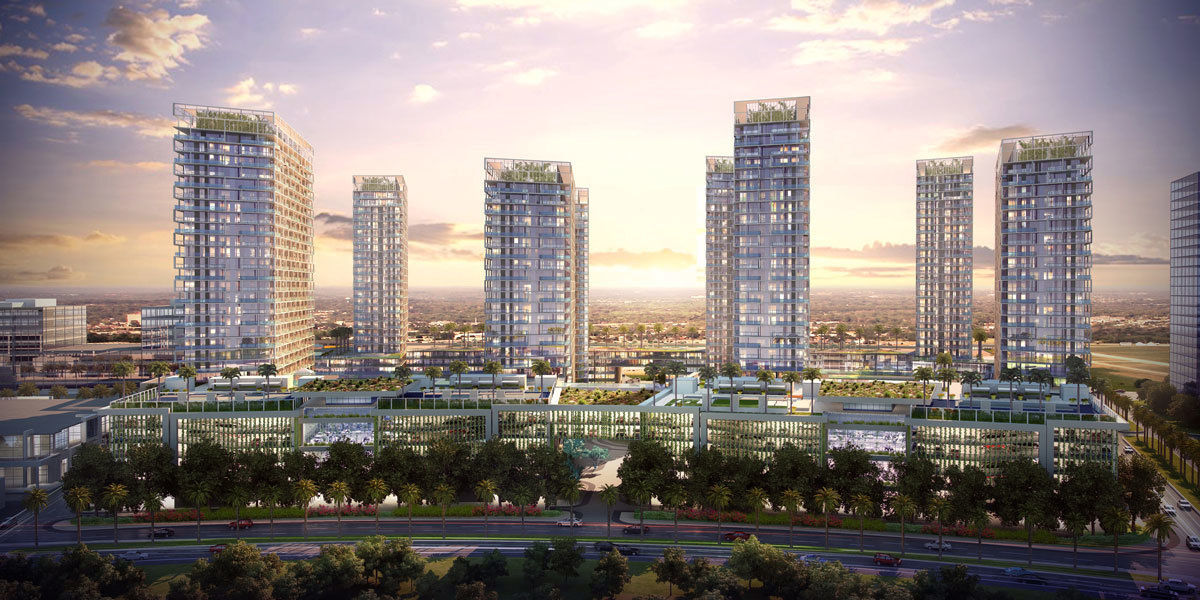 Rendering: Metropica is attracting interest, particularly among the Chinese, through a visa program.